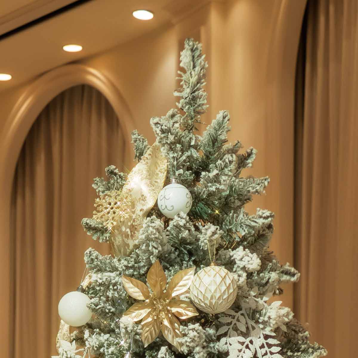 SPRUCE ホワイト クリスマスツリー 白 ホワイトツリー スノーツリー