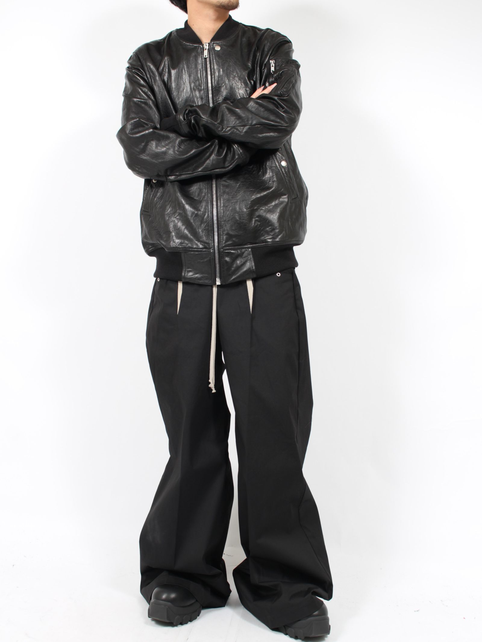 RICK OWENS - 【24AW】クラシック フライト ジャケット / CLASSIC