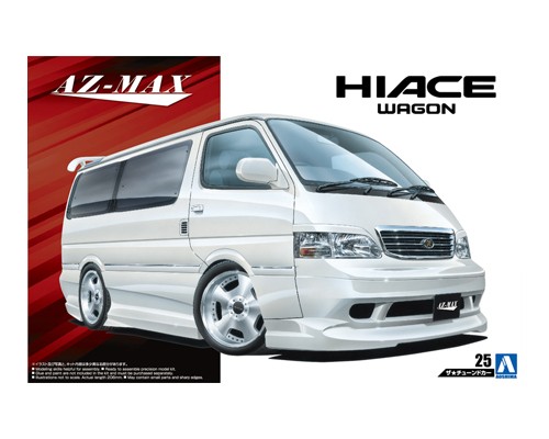 Azmax KZM100 Hiace '99 Toyota Aoshima 05356