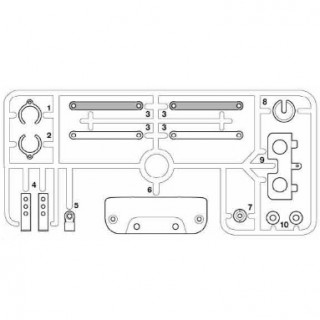 オイル封入デフハウジング(TA01/02/DF01用) [XS-TA29161BK] - スーパー