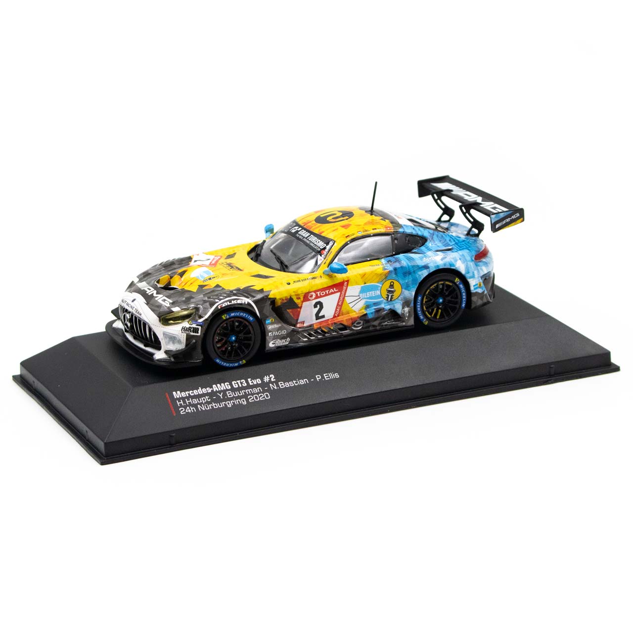Mercedes AMG GT3 Evo #2 HRT 24h Rennen Nürburgring 2020 1:43 | eBay