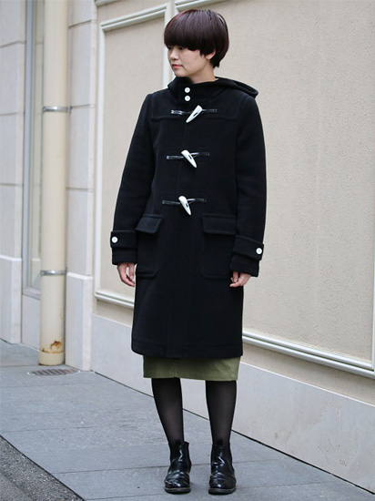 HYKEの名品ダッフルコートが欲しい！身長別サイズ&コーディネートをご