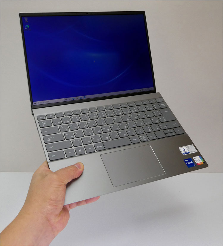 Tiger Lake-H35設計、DELL Inspiron 13（5310） レビュー！Core i7