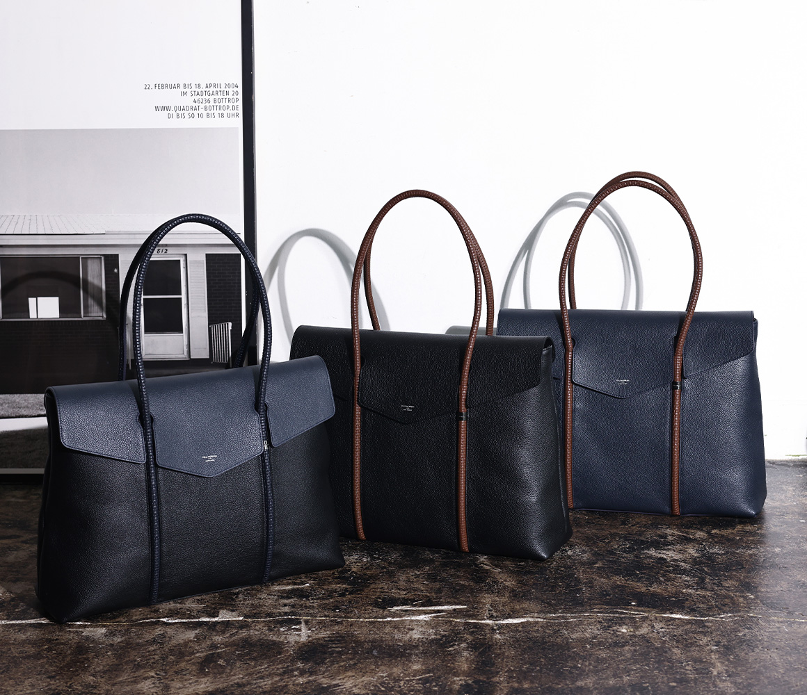 美品✨ペッレモルビダ フラップ トートバッグ ダークレッド タグ