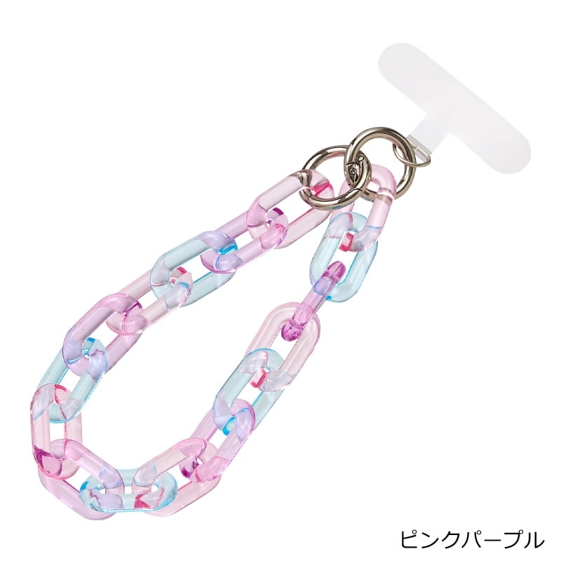 クリアチェーン ハンドストラップ