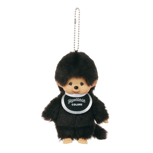 Monchhichi モンチッチ COLORS キーチェーン(ブラック): 通常| プラザ