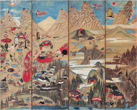 富山県／綜覧・立山曼荼羅―絵で知る立山信仰の世界｜富山県水墨美術館