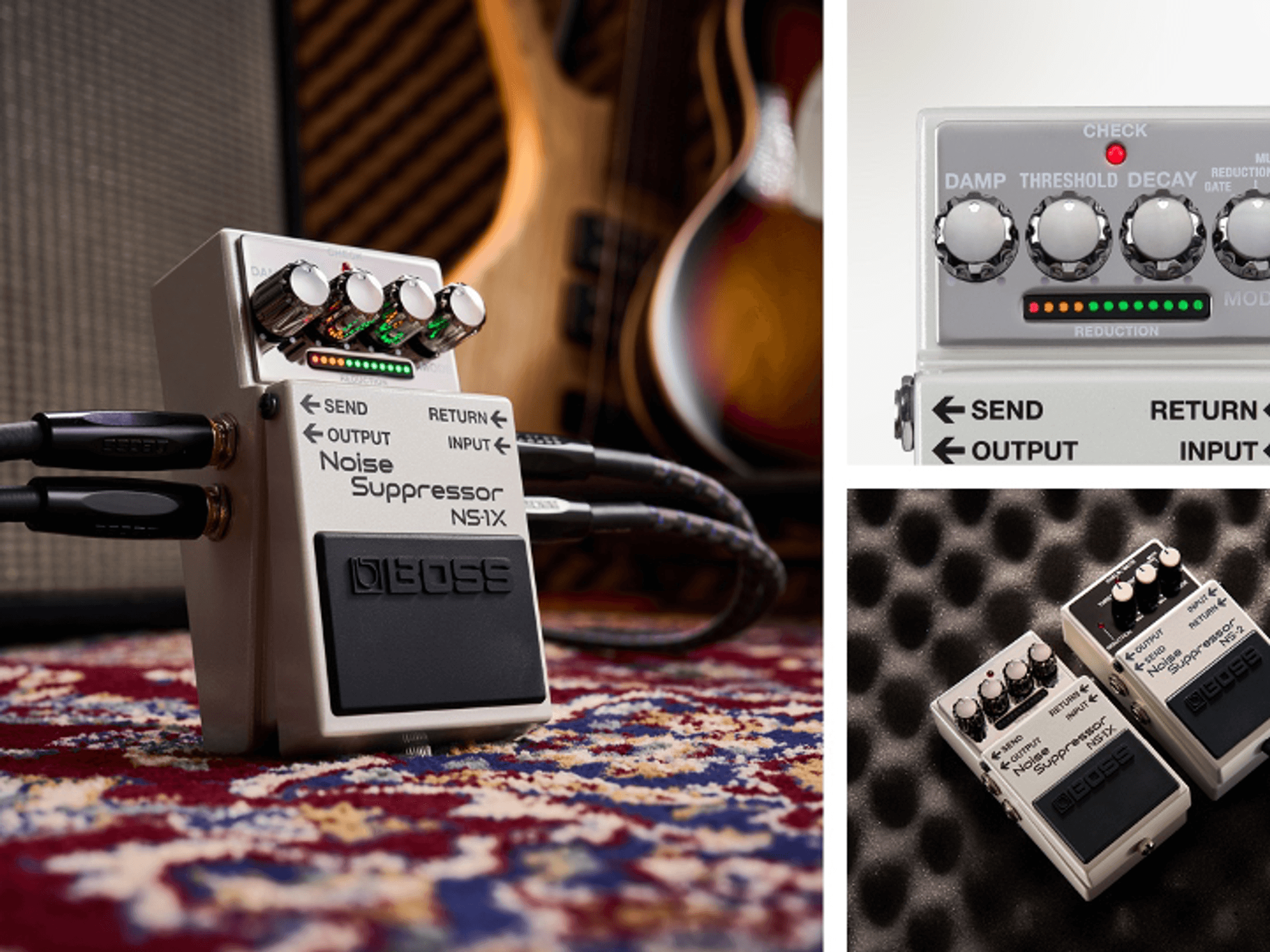 Boss Introduces the NS-1X Noise Suppressor Pedal - Premier Guitar