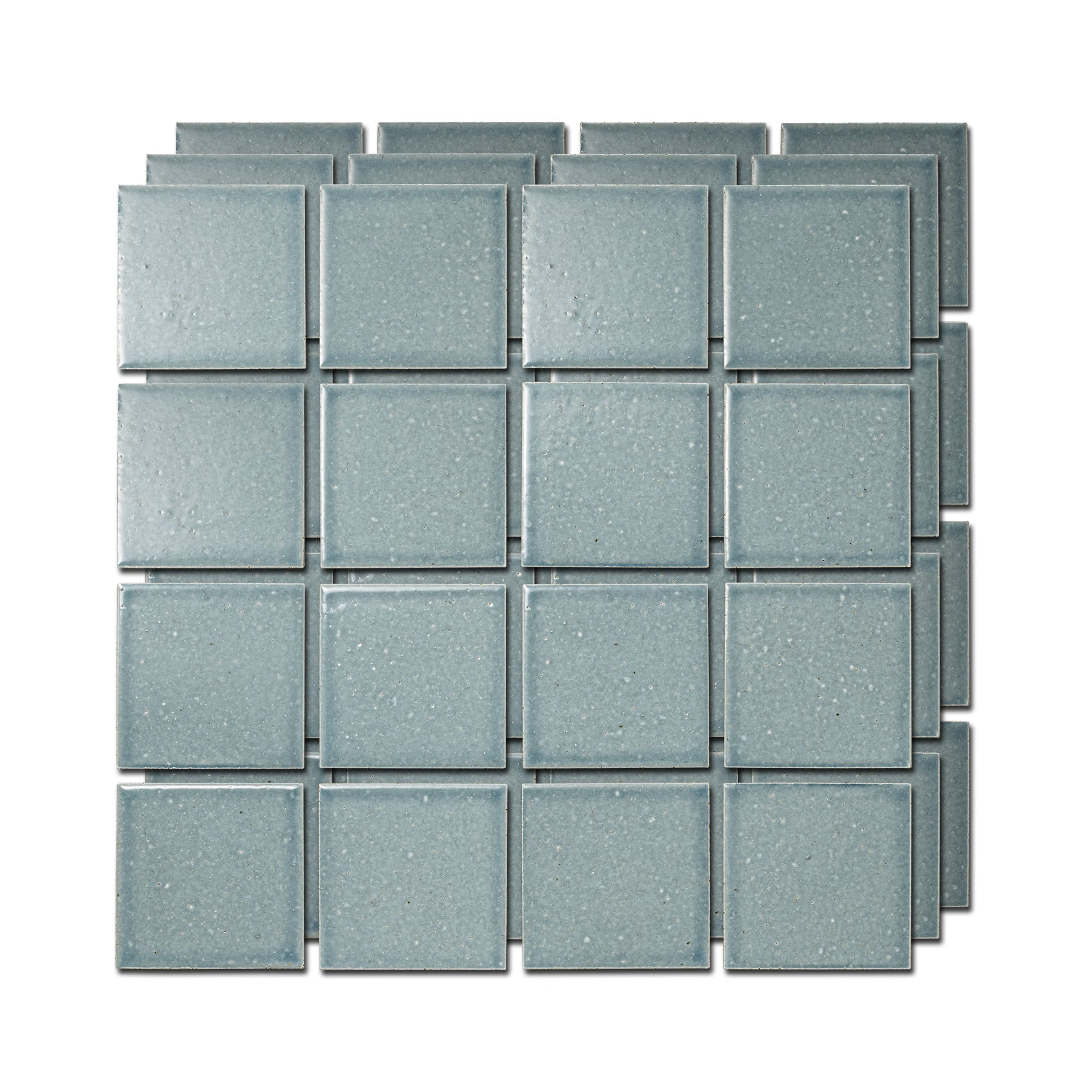 古窯70角タイル アクアブルー（ケース） | WL-TL012-06-G141 | 四角形