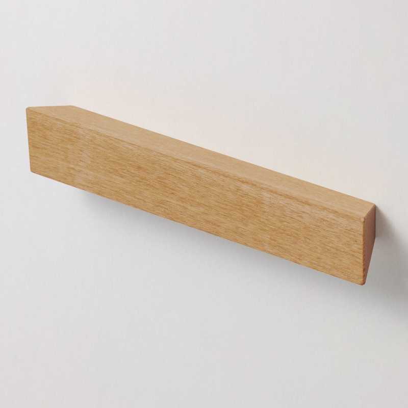 木のつまみ 大サイズ（B ネジ穴片側寄せ） | PS-HD002-02-G141