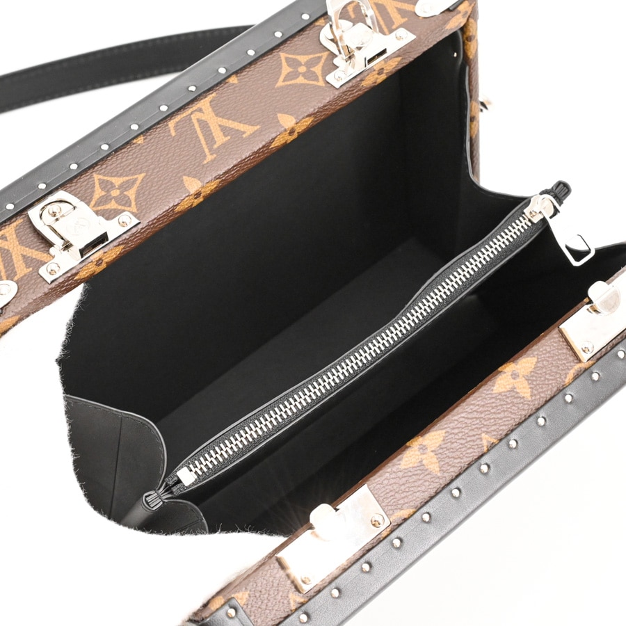 クラッチボックス(約W22xH16xD7cm(実寸) ブラック): ブランドバッグ