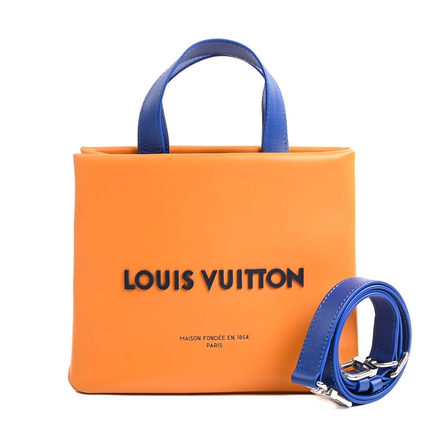 ショッパートートMINI | M15237 | ハンドバッグ | 型押しレザー | 中古