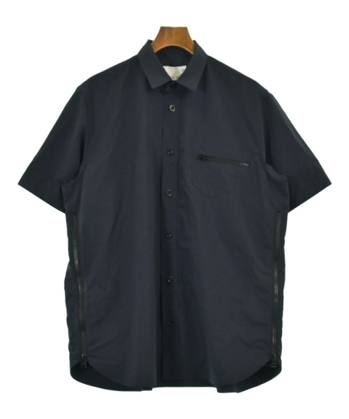 sacai（サカイ）カジュアルシャツ 紺 サイズ:3(L位) メンズ