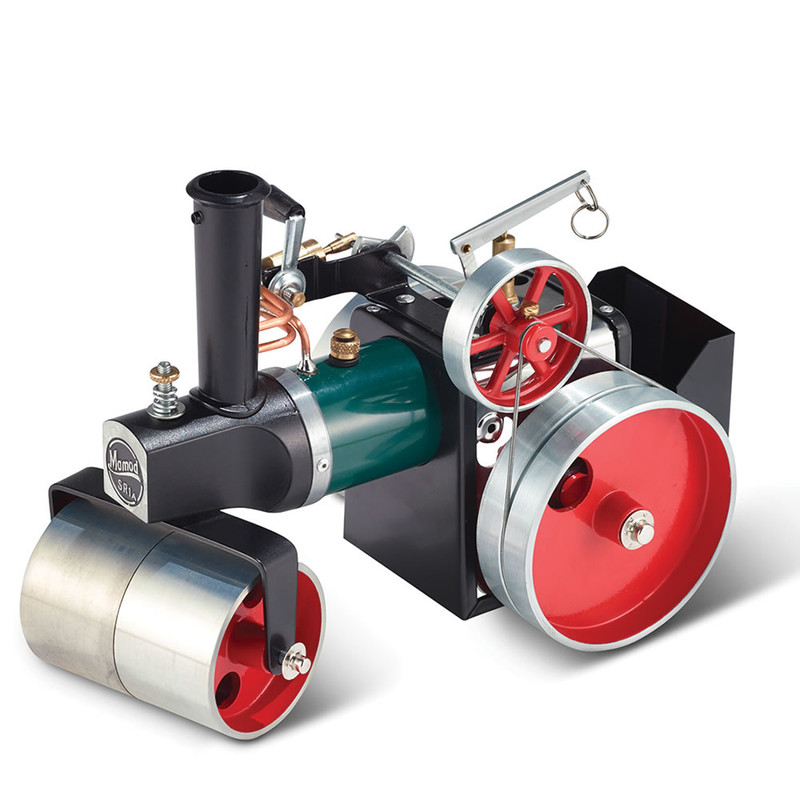 Mamod Steamroller｜水蒸気の力で動くスチームローラー - ガジェットの