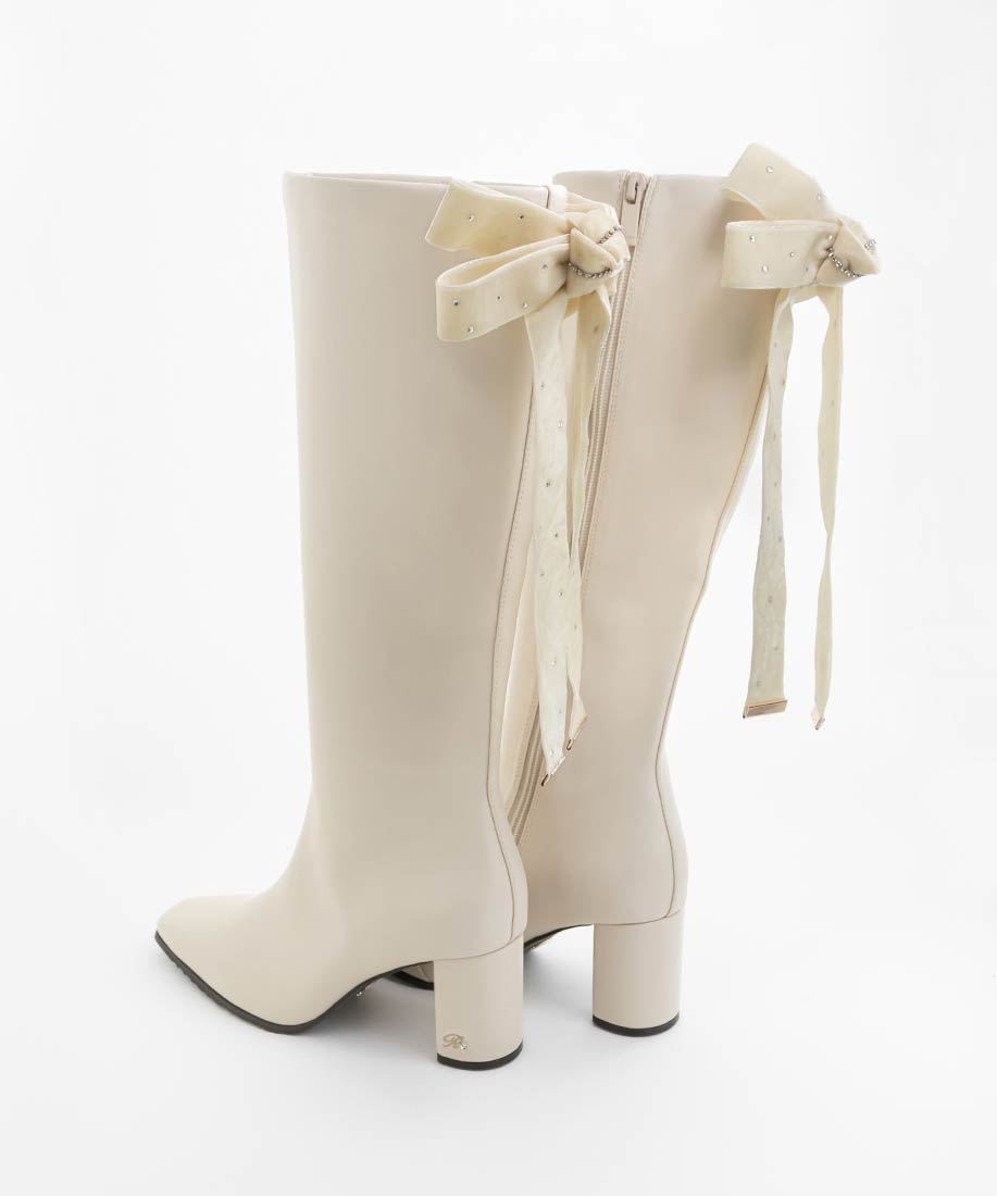 SALE】【Holiday Collection】晴雨兼用 2WAY ビジューベロアリボン