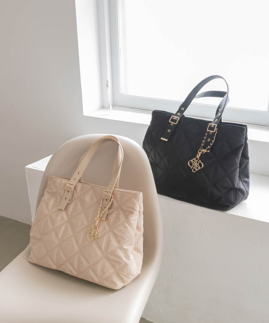 A4対応】2WAY ベルトハンドルキルティングトートバッグRANDA公式サイト