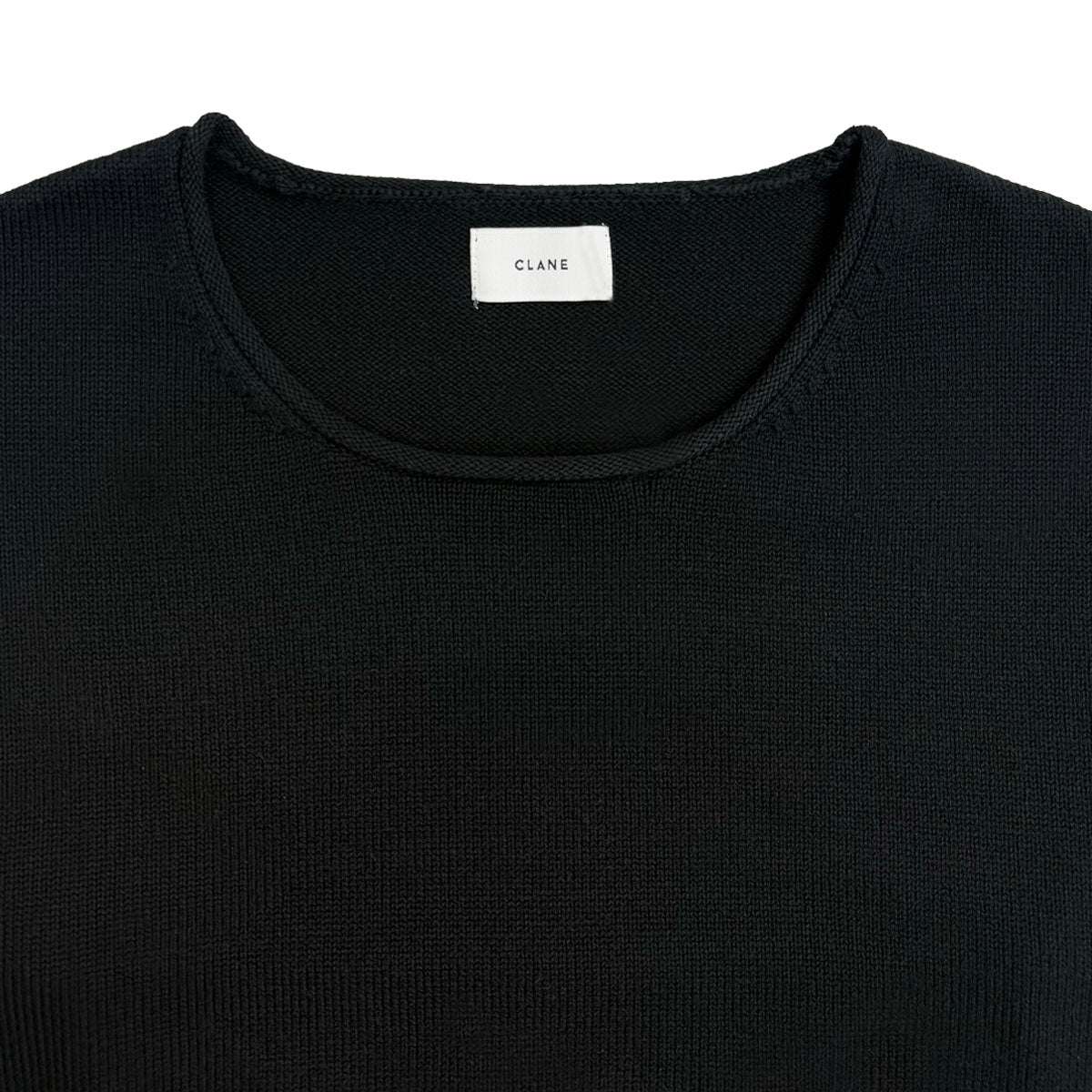 CLANE]ROLL NECK SHORT KNIT TOPS/BLACK(18106-2262) – R&Co.