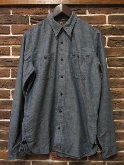 RRL等の通販サイト【RHYTHM】RRL(ダブルアールエル) L/S CHAMBRAY