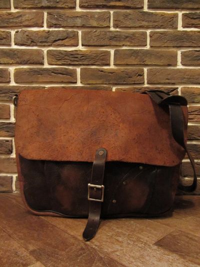 RRL等の通販サイト【RHYTHM】RRL(ダブルアールエル) LEATHER MAIL BAG