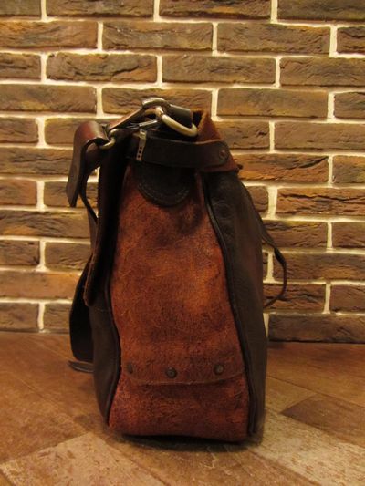 RRL等の通販サイト【RHYTHM】RRL(ダブルアールエル) LEATHER MAIL BAG