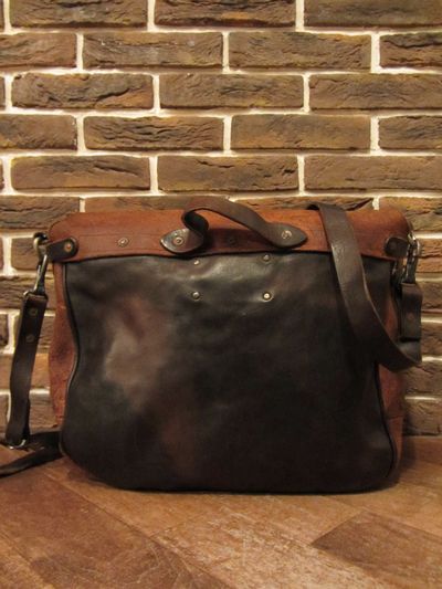 RRL等の通販サイト【RHYTHM】RRL(ダブルアールエル) LEATHER MAIL BAG