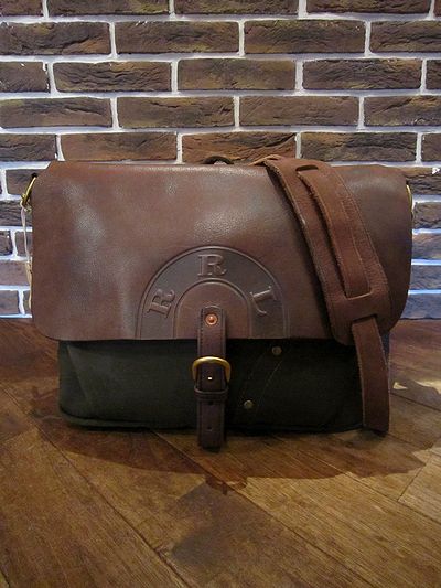 RRL等の通販サイト【RHYTHM】RRL(ダブルアールエル) 2TONE MAIL BAG（2