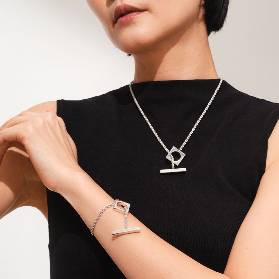 TOMWOOD - Square Rope Chain 20.5Inch(52.07cm) /スクエアロープ