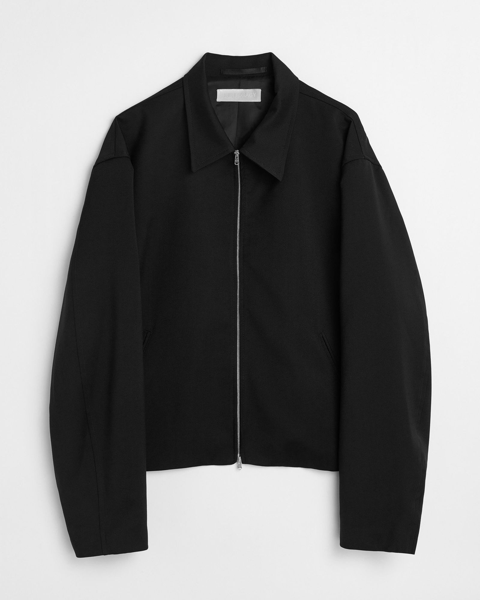 OUR LEGACY - MINI JACKET Black Worsted Wool | River
