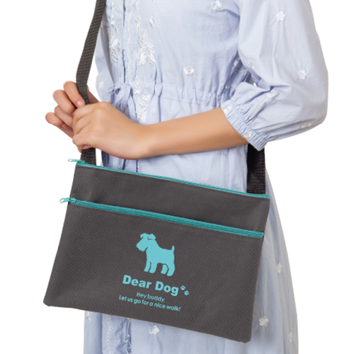 完売】ディアドッグ ダブルポケットサコッシュ｜バッグ｜在庫対応