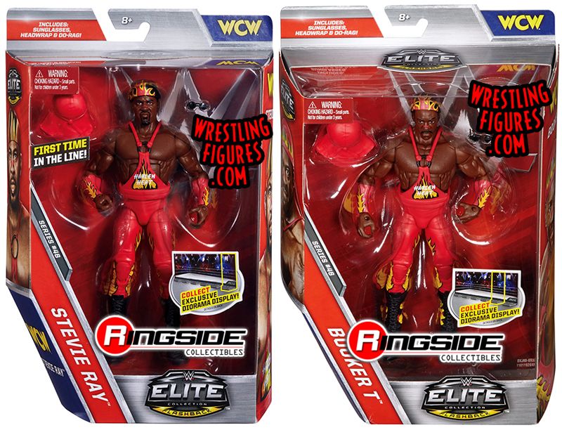Package Deal - WCW's Harlem Heat (Booker T & Stevie Ray) - WWE