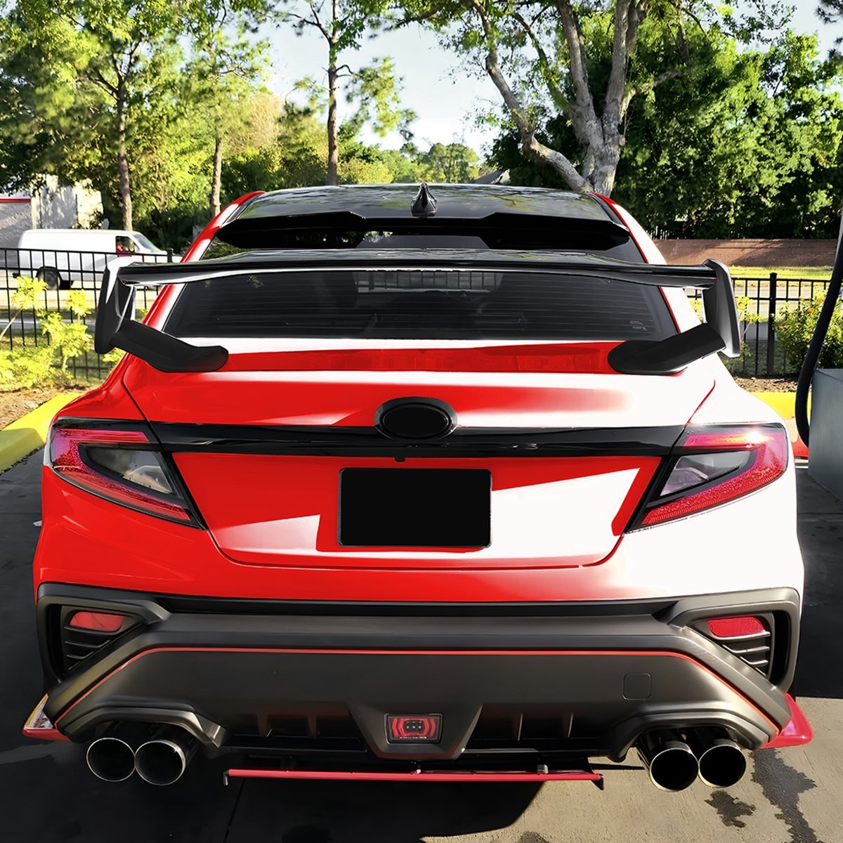 湾岸(ワンガン) リアウィング WRX S4 VBH VB スバル 外装 エアロ リア