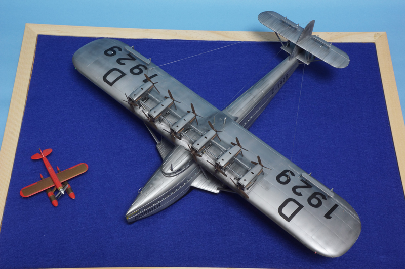 連載ドイツ機（No.34） ドルニエDo-X（大滝1/144） ＜飛行機プラモデル