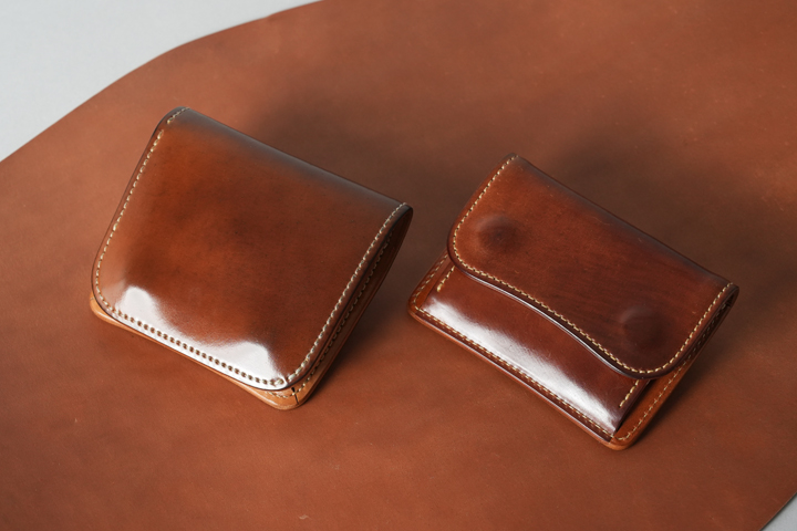 ありのままの革を育てる体験を シェルコードバン/ナチュラルアング