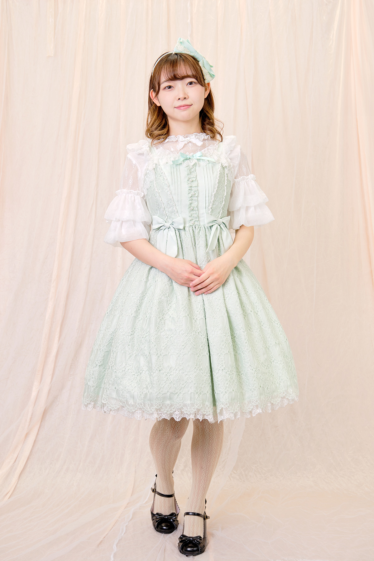 Holy Lacy Dollジャンパースカート(ミント)｜東京ロリィタ-TOKYO