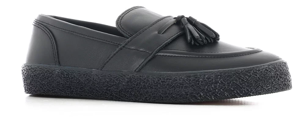 Last Resort AB VM005 - Loafer Skate Shoes - leather black/black