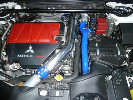 ランサーエボリューションⅩ』サクション・インテークパイプ交換です