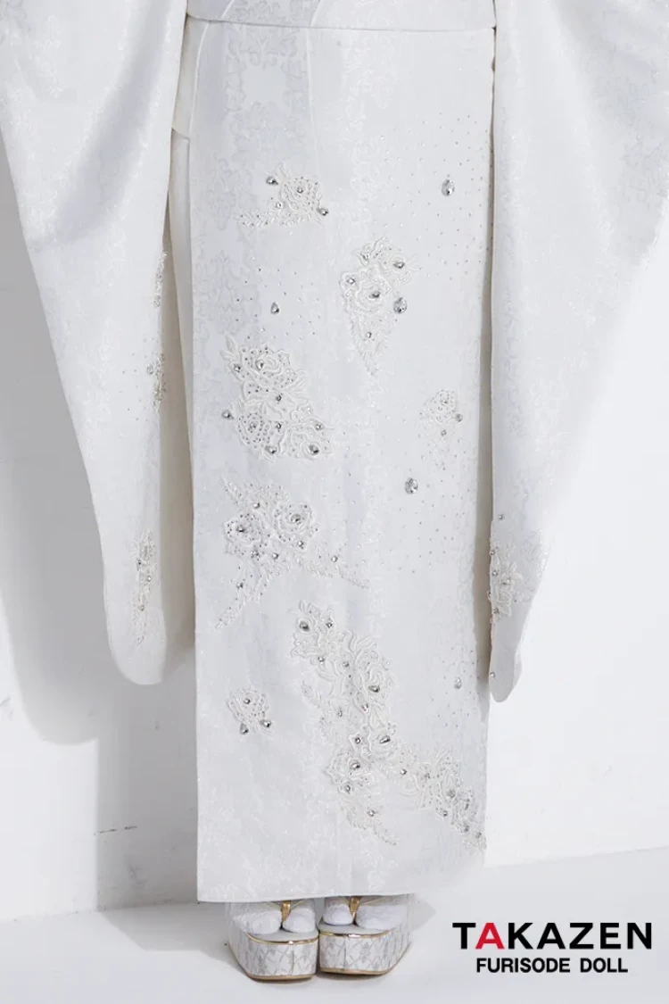 ニュースタイルデビュー“ブラックレーベル” 白/ホワイト ジャガード