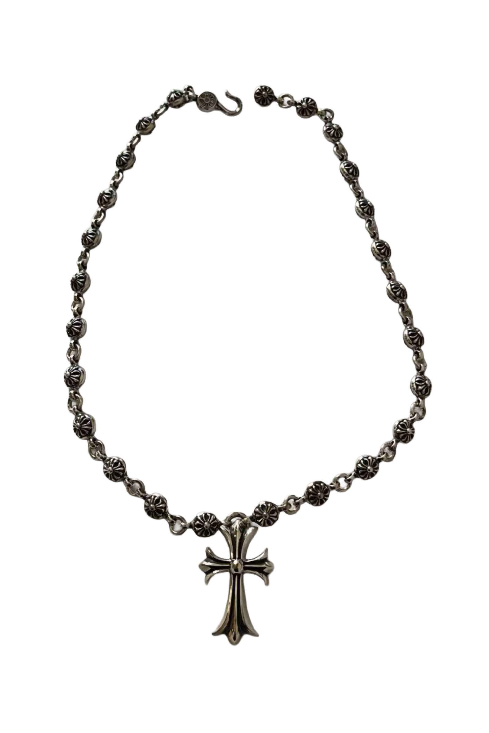 CHROME HEARTS - 【新品未使用】クロスボールチェーン スモールクロス