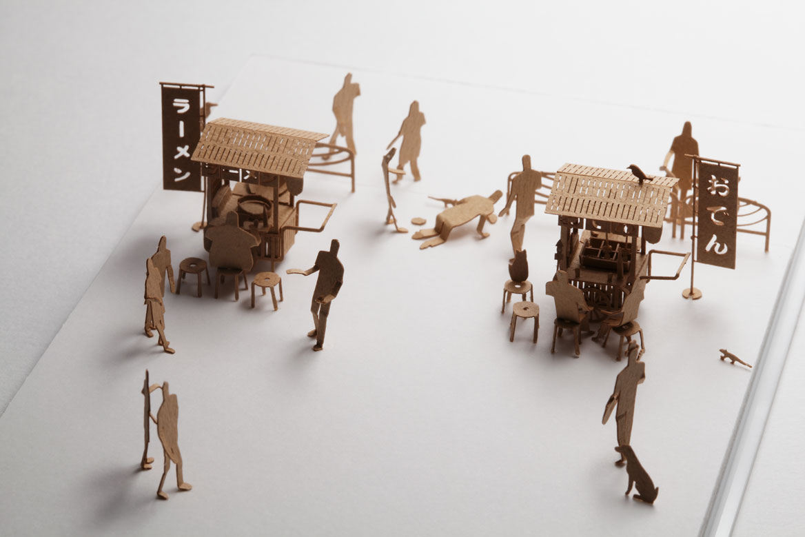 1/100建築模型用添景セット No.20 屋台編 - 製品リスト／ネット