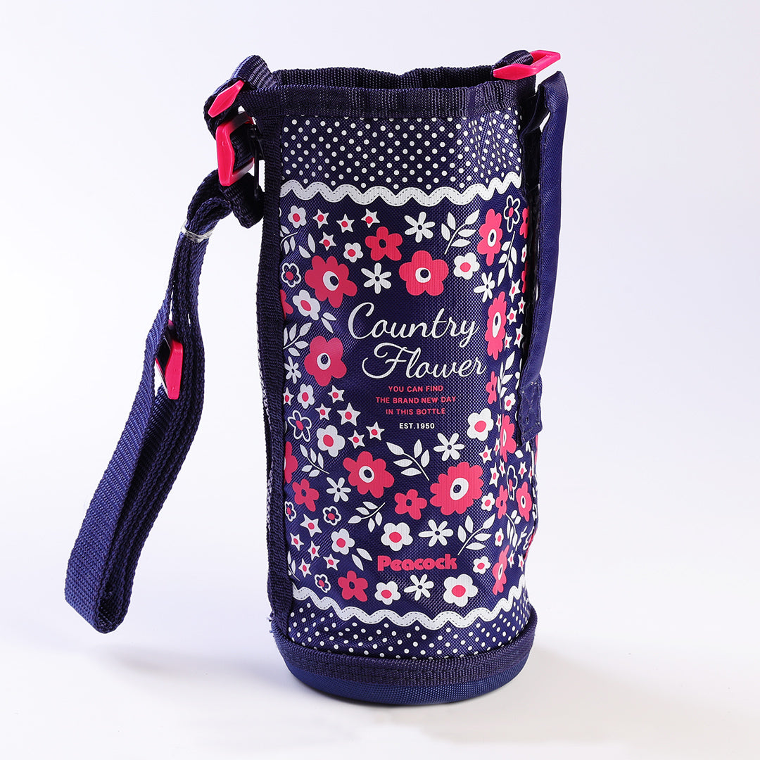 AJC-F101用ポーチ (AKF)ネイビーフラワー – ピーコック魔法瓶公式