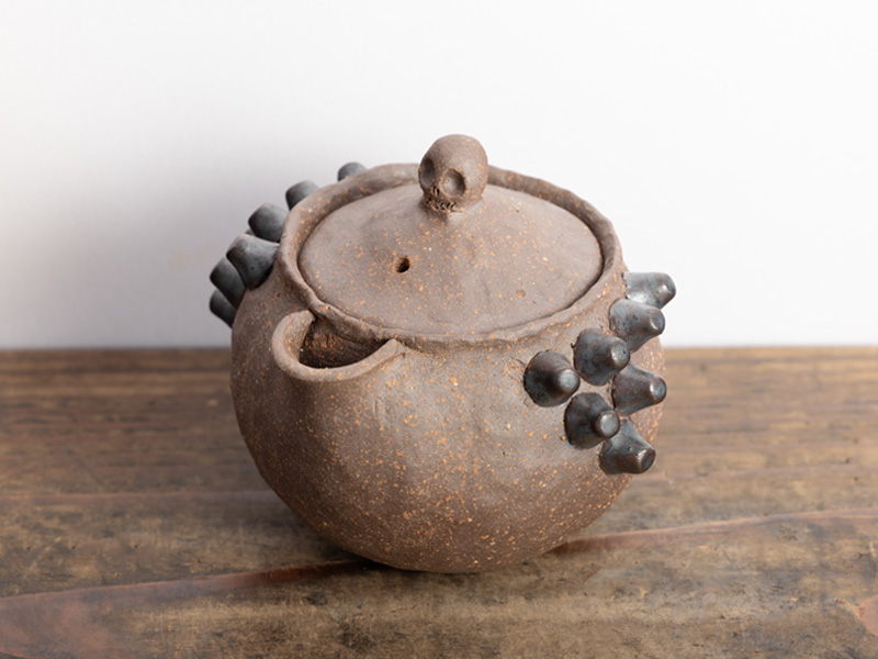 萬古焼 手びねり 宝瓶 原泰介 作 120 ml [POT-67-005-0120] - 28,500円