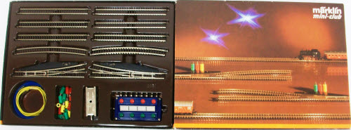 Marklin 8191 Z Extension Set E with Electric Turnouts – Trainz