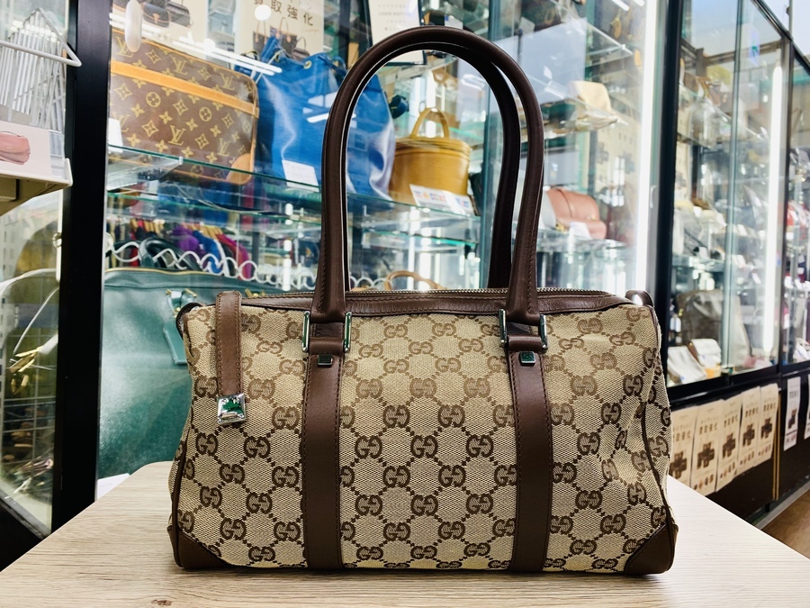 お出かけにぴったり♪】GUCCI（グッチ）ミニボストンバッグ 30456