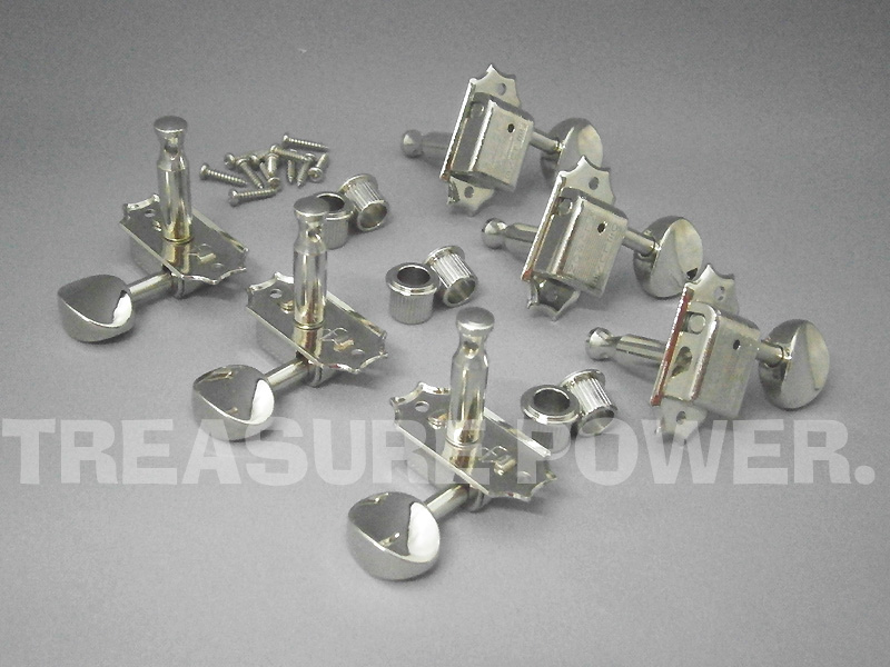 四池Kluson Deluxe Nickelギターペグ 四池Kluson Deluxe Nickel