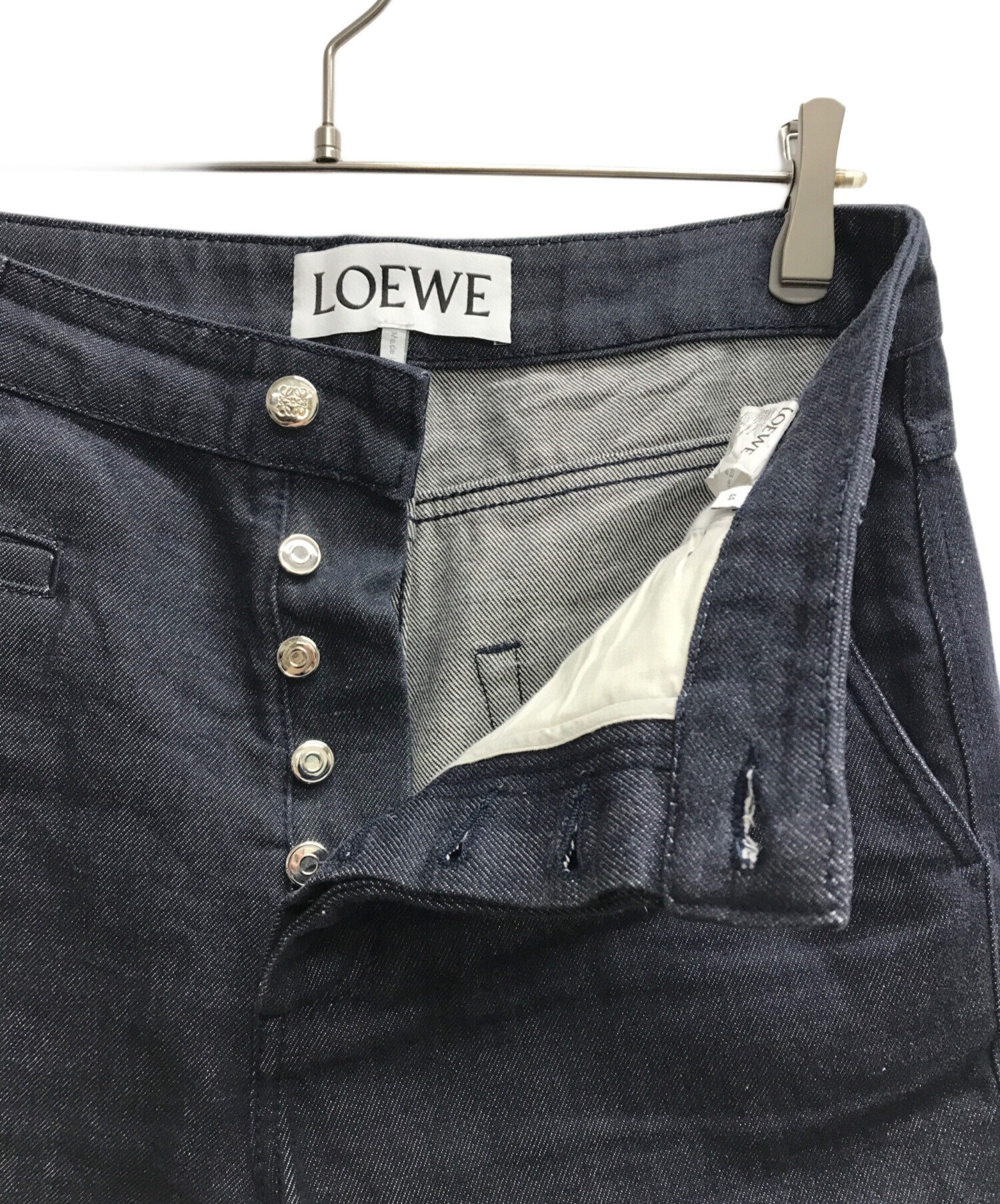 中古・古着通販】LOEWE (ロエベ) フィッシャーマンデニムパンツ