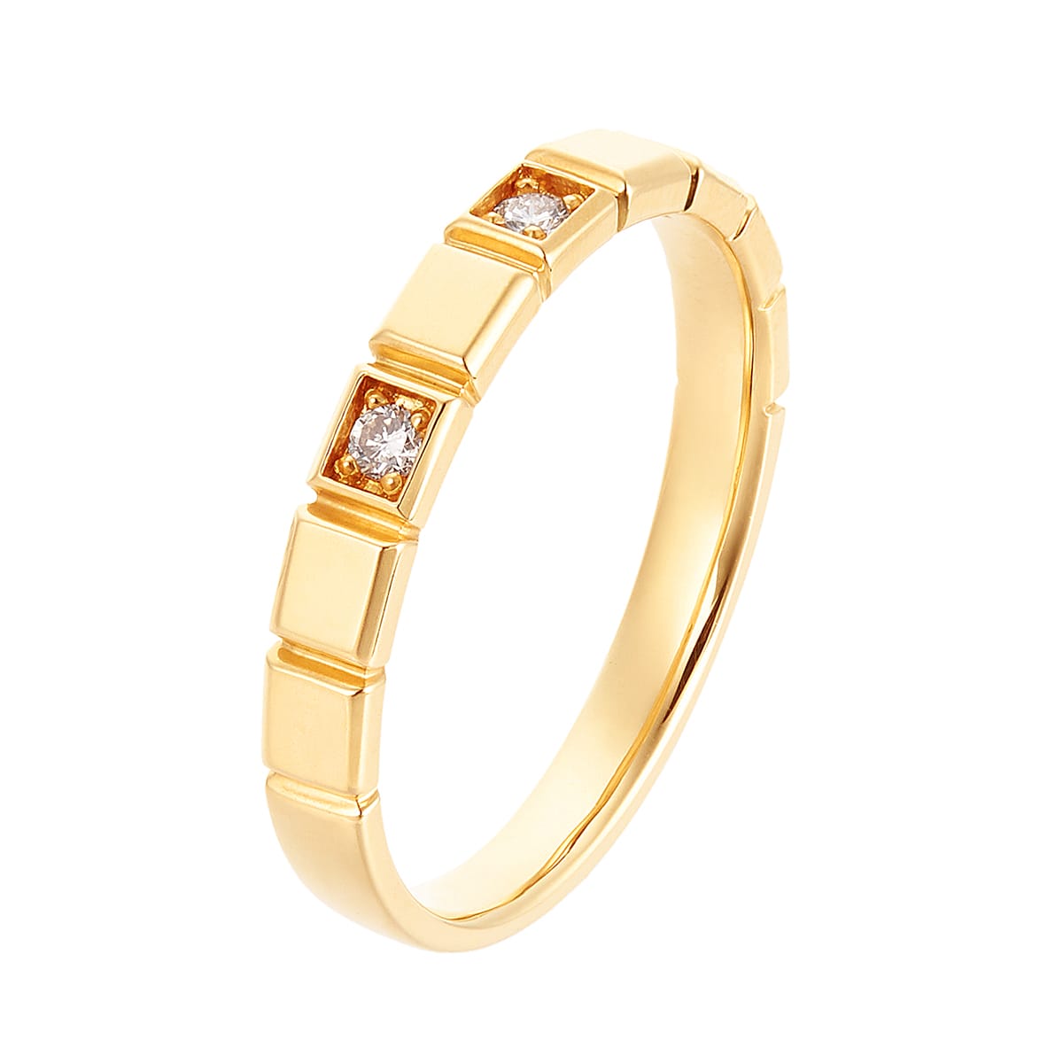 K18イエローゴールドダイヤモンドリング(RFR818-001)|TSUTSUMI