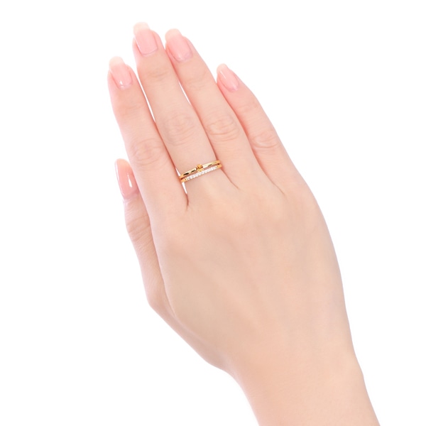 K10イエローゴールドシトリンリング(RFR757)|TSUTSUMI（ジュエリー