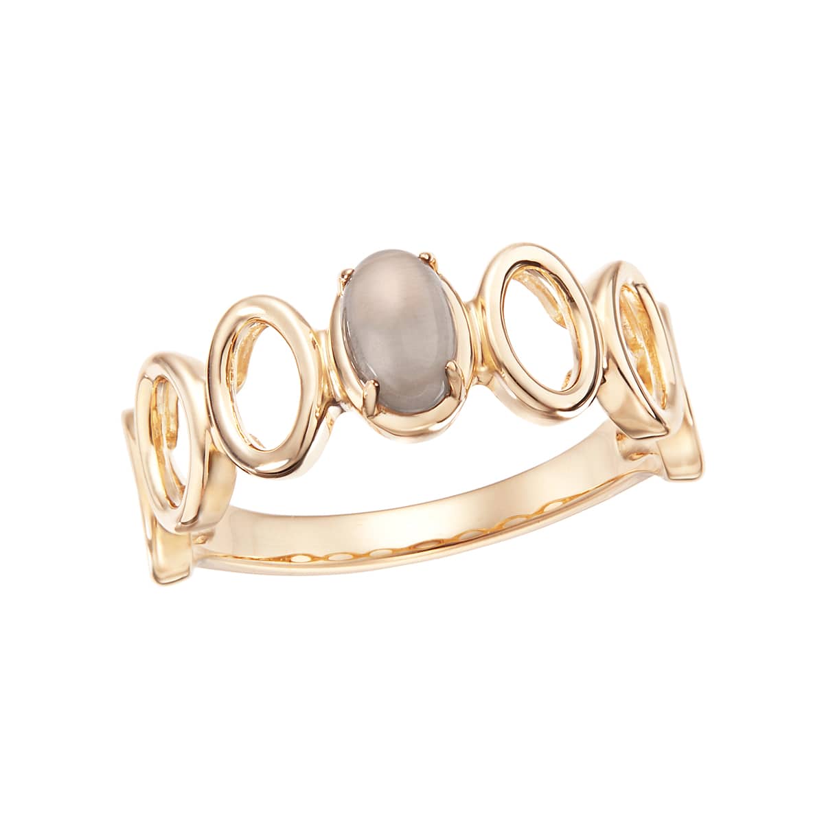 K10イエローゴールドグレームーンストーンリング(RFR412-002)|TSUTSUMI