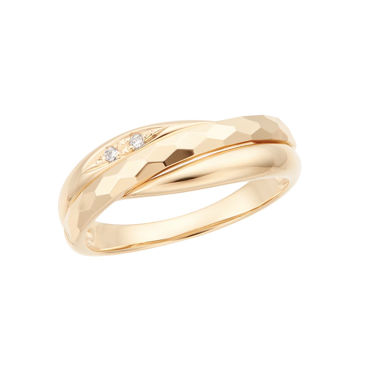 K10イエローゴールドレモンクォーツリング(RFR802-002)|TSUTSUMI