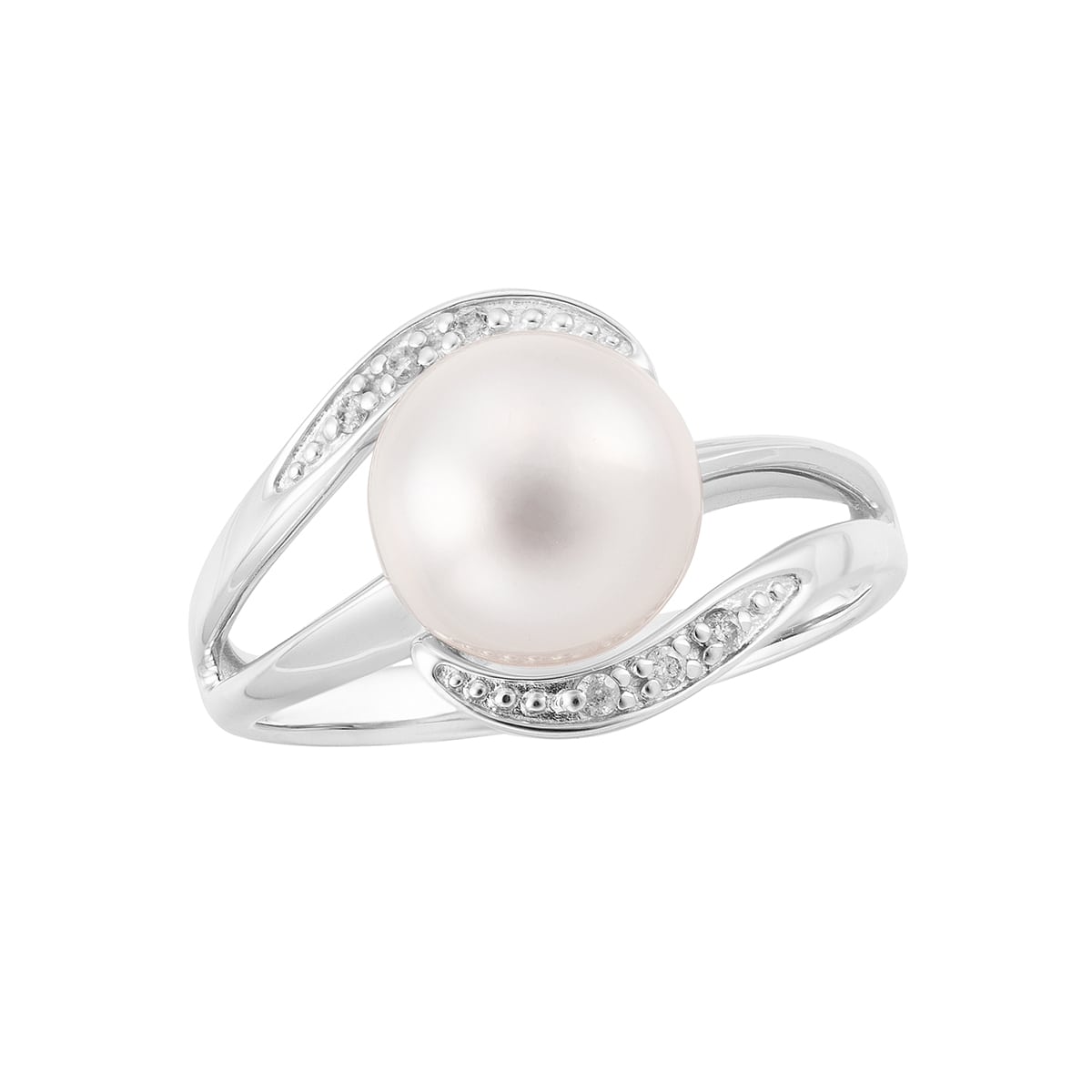 K18イエローゴールド淡水パールリング（11mm）(RFR038-001)|TSUTSUMI